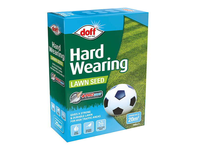 DOFF F-LB-500-DOF Hard Wearing Lawn Seed 500g