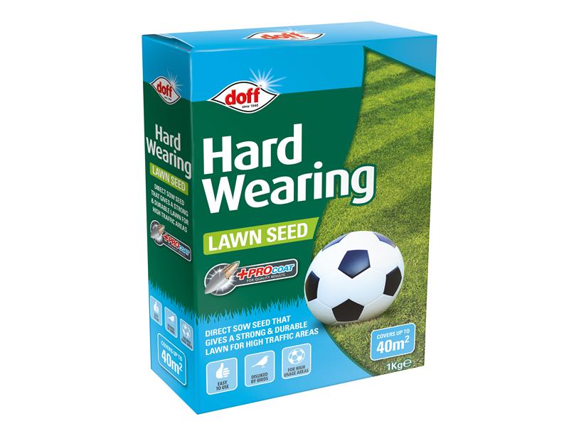 DOFF F-LB-A00-DOF Hard Wearing Lawn Seed 1kg