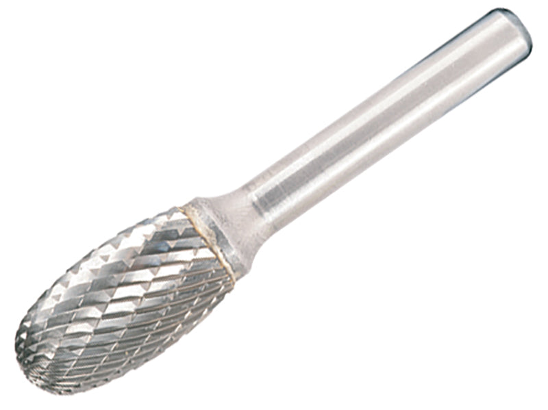 Dormer P8096.3X3.0 Solid Carbide Rotary Bright Burr Oval 6.3 x 3mm