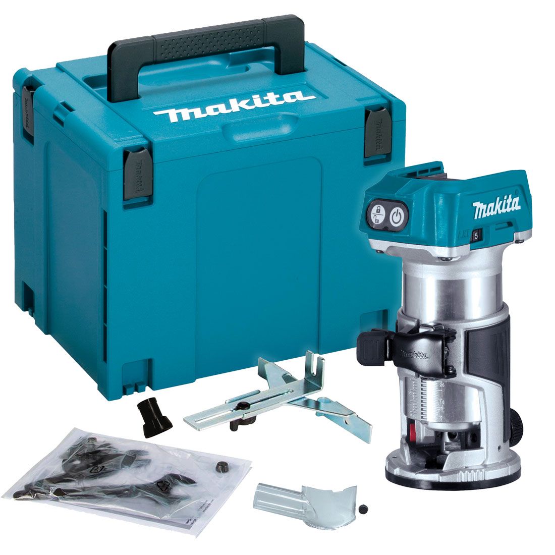 Makita DRT50ZJ 18v LXT Li-ion Brushless Router/Trimmer Bare Unit