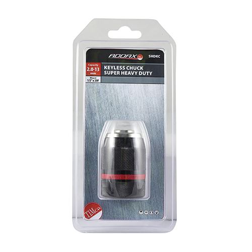 TIMCO Super Heavy Duty Keyless Chuck 1/2" Pack 1