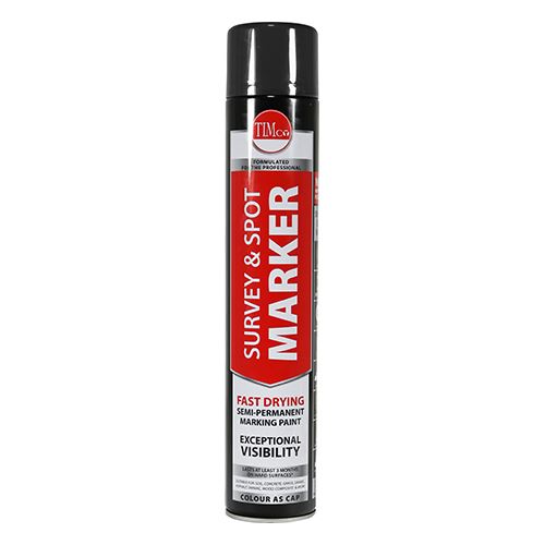 TIMCO Survey & Spot Marker Black Black 750ml Pack 1.0