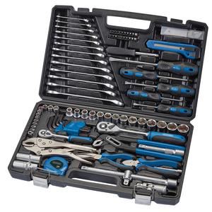 08627 Draper Tool Kit (100 Piece) TK100 Socket 3/8 Spinner Handles Professional Trade DIY Workshop Garage Use