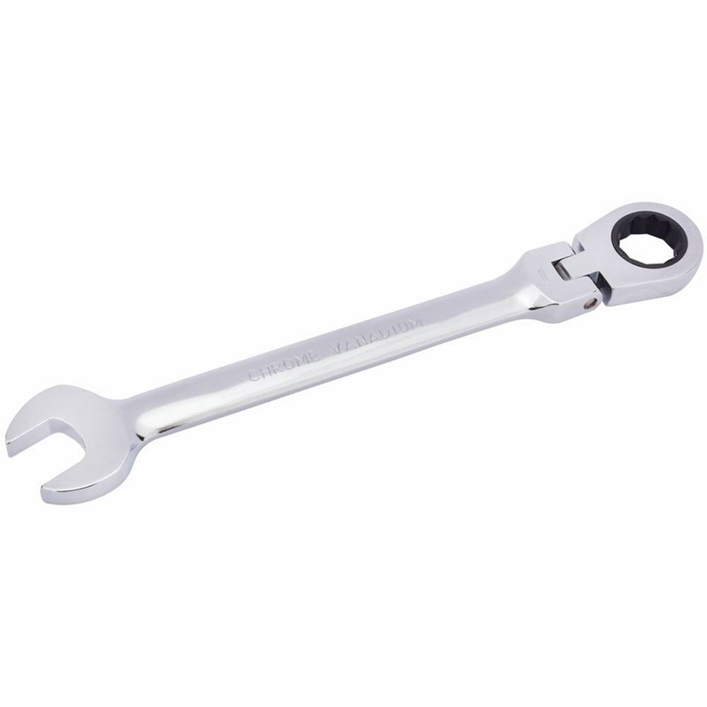 Draper 19MM FLEX HEAD RATCHET SPANNER 52021 Draper HI-TORQ® Metric Flexible Head Ratcheting Combination Spanners