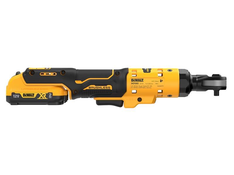 DeWalt DCF503D1 XR 3/8in Open Head Ratchet 12V 1 x 2.0Ah Li-ion