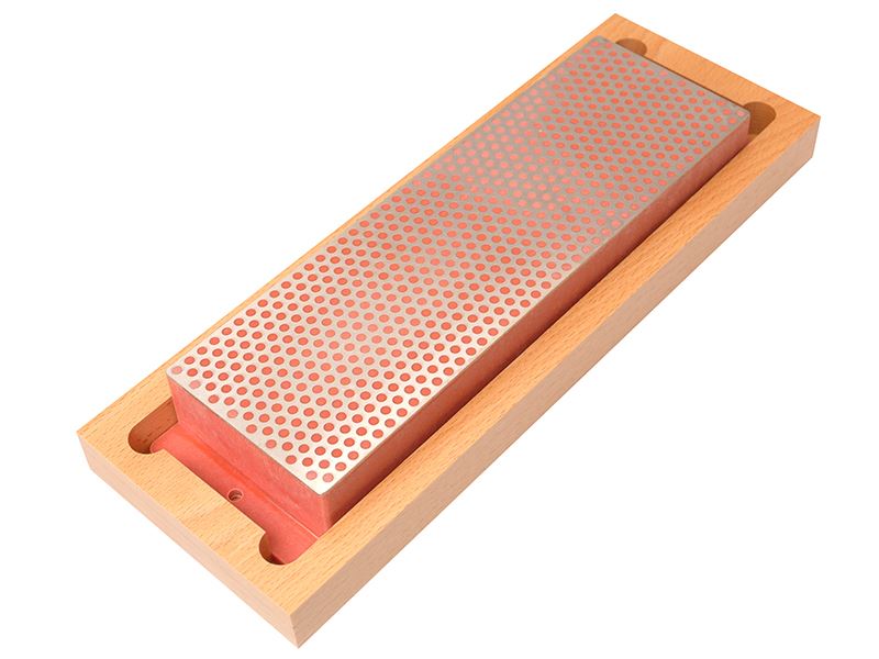 DMT DMT-W8F Diamond Whetstone 200mm Wooden Box Red 600 Grit Fine