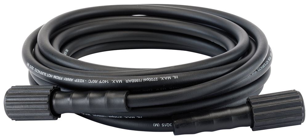 83822 Draper High Pressure Hose for Petrol Power Washer PPW650, 8M APPW18 Pressure Washers Accessories Professional Trade DIY Workshop Garage Use