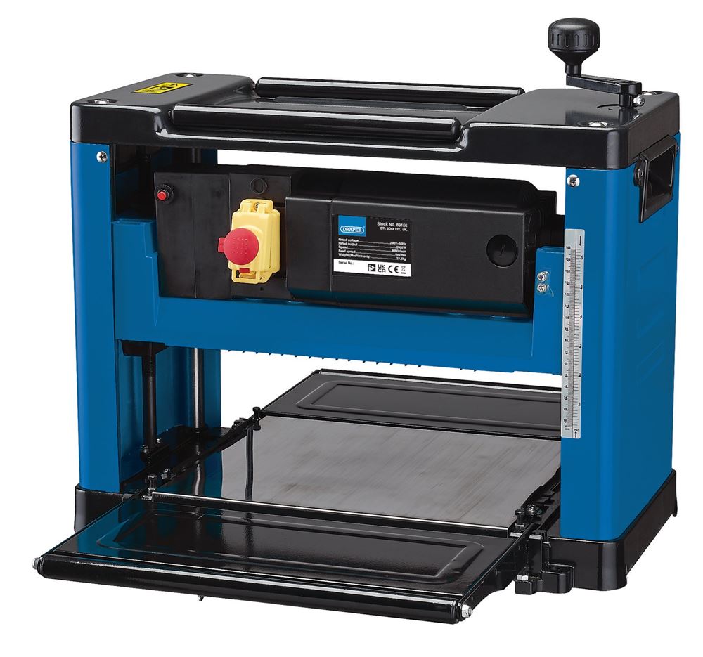 89156 Draper 230V Thicknesser, 330mm, 2000W PT2000D Planers Professional Trade DIY Workshop Garage Use
