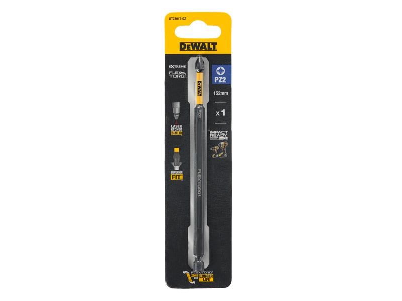 DeWalt Power Tools EXTREME FlexTORQ Bit PZ2 x 152mm