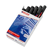 Edding Marker Chisel Black 330 Pk10