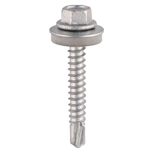 TIMCO Hex No.3 S/D Screw W16 Bag SO 5.5 x 50 Silver Pack 85