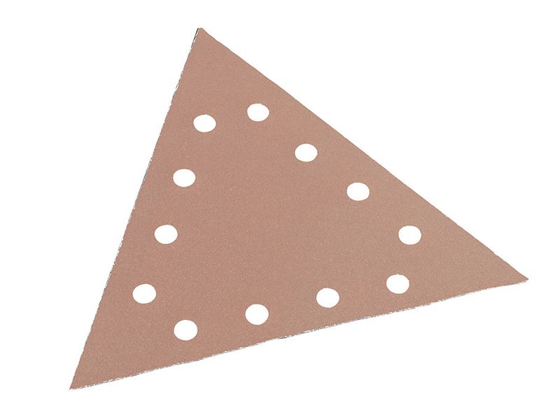 FlexPowerTools 349.267 Sanding Paper Hook & Loop Triangle 180G (Pack 25)