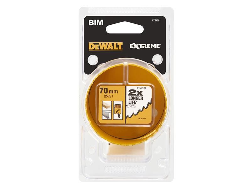 DeWalt Power Tools Extreme Bi-Metal Hole Saw 68mm