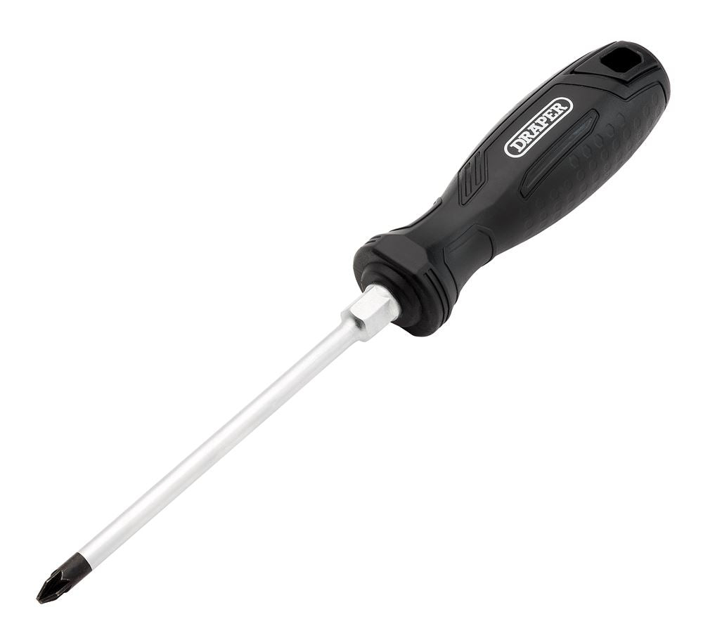 Draper PZ2X125MM POZI SCREWDRIVER Pozi Hard Grip Screwdrivers