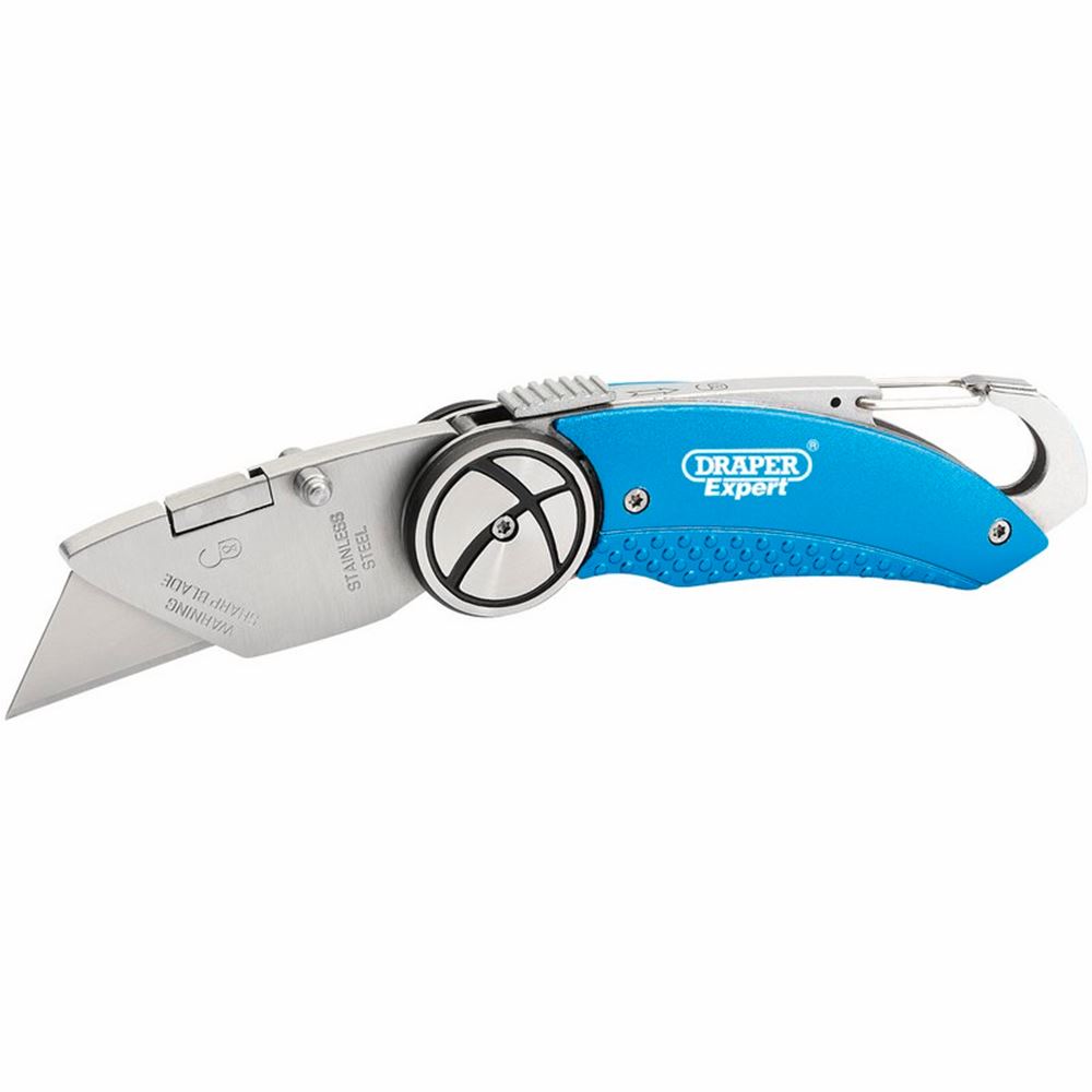02896 Draper Expert Expert Folding Trimming Knife TK242 Folding Knives Professional Trade DIY Workshop Garage Use