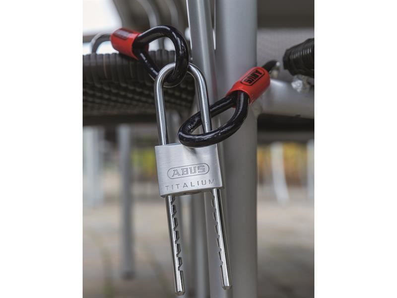 ABU 64TI/50mm TITALIUM Padlock Adjustable Shackle