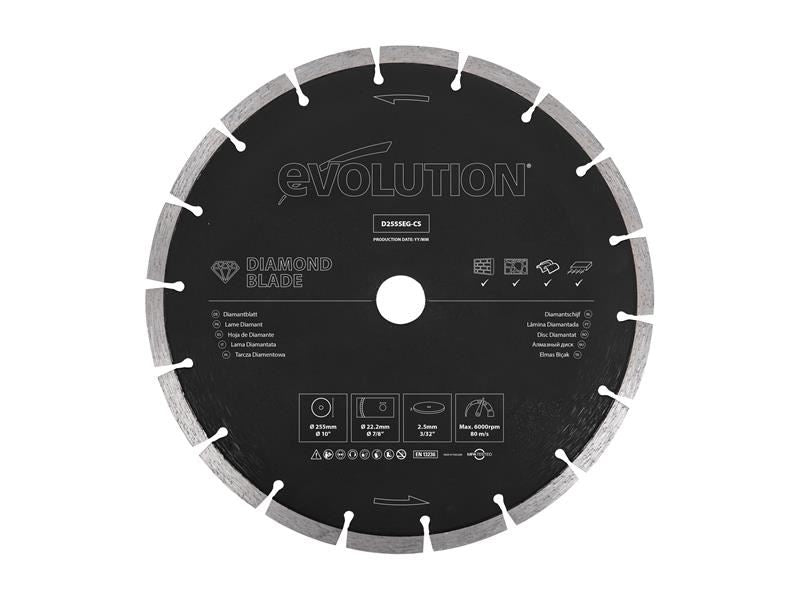 EVL General Purpose Diamond Blade 255 x 22.2mm