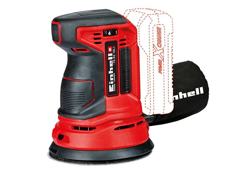 Einhell 4462010 TE-RS 18 Li Solo Power X-Change Rotating Sander 18V Bare Unit