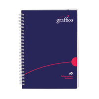 Graffico PP Wirebound Notebk A5 140P