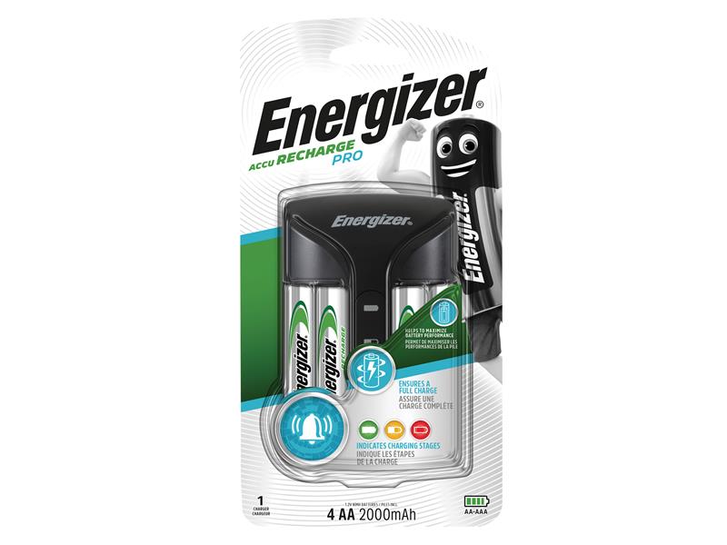 Energizer� S8800 Pro Charger plus 4 x AA 2000 mAh Batteries