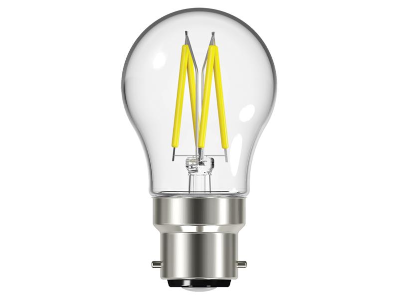 Energizer� S12871 LED BC (B22) Golf Filament Non-Dimmable Bulb, Warm White 470 lm 4W