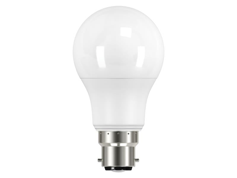 Energizer� S8862 LED BC (B22) Opal GLS Non-Dimmable Bulb, Warm White 806 lm 8.2W