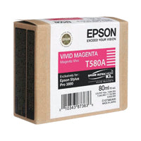 Epson T580A Ink Cart Vivid Magenta