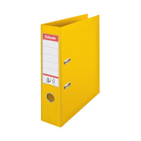 Esselte No1 L/Arch 75mm A4 Ylw Pk10