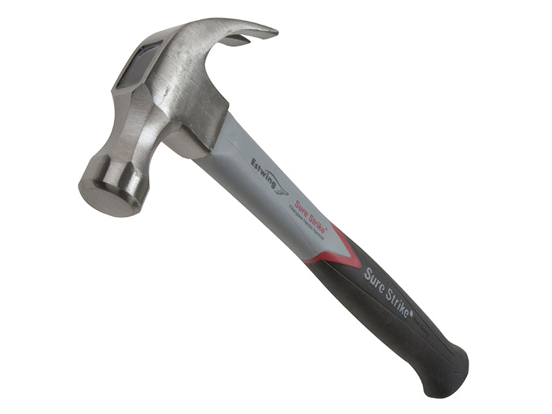 Estwing EMRF16C EMRF16C Surestrike Curved Claw Hammer Fibreglass Shaft 450g (16oz)