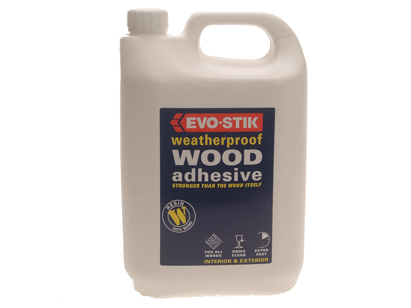 EVO-STIK 30615826 Wood Glue Exterior 5 litre