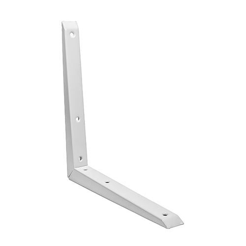 TIMCO Mitred Shelf Bracket White 200 x 200mm White Pack 1