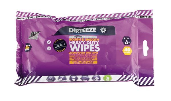 Dirteeze - ROUGH AND SMOOTH WIPES (PACK OF 40) -