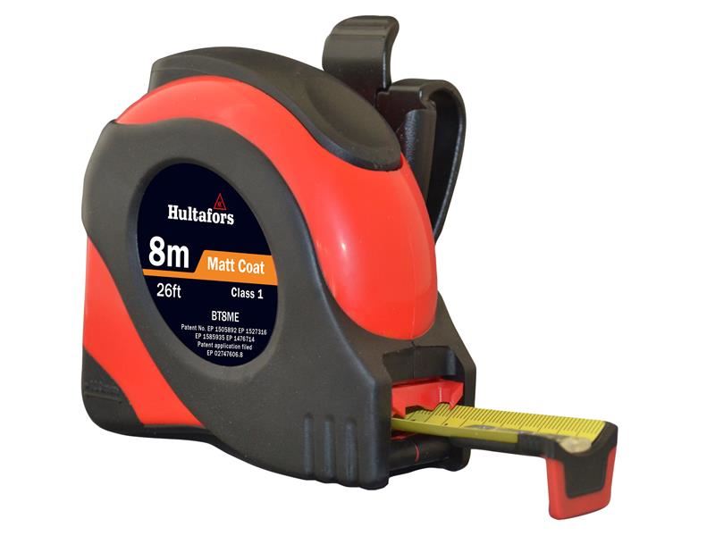 Hultafors 356213 BT8ME Big T Pocket Tape 8m/26ft (Width 25mm)