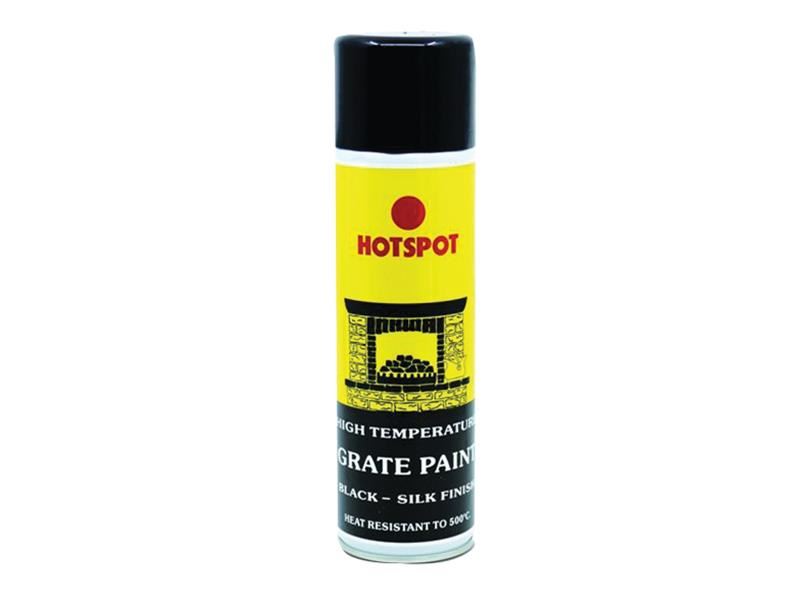 Hotspot HS201441 Spray Grate Paint Silk Black 450ml