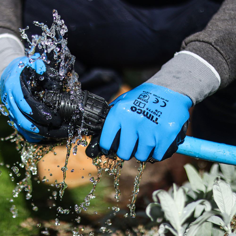 TIMCO Waterproof Glove Nitrile Foam Medium Pack 1