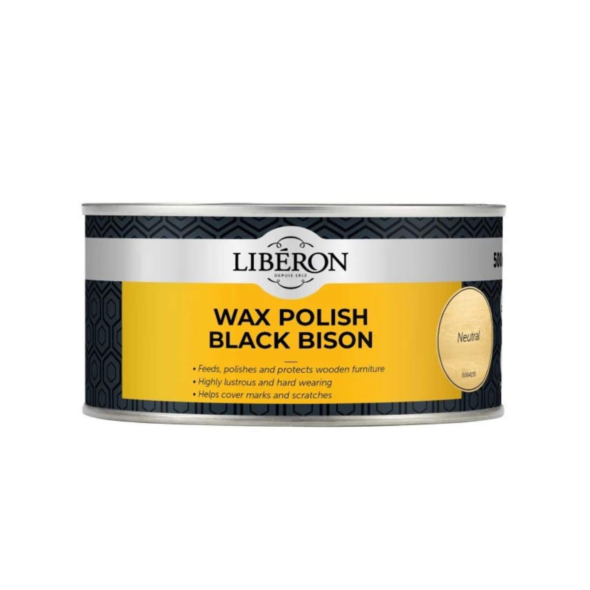 LIB Black Bison Wax Paste Neutral 500ml
