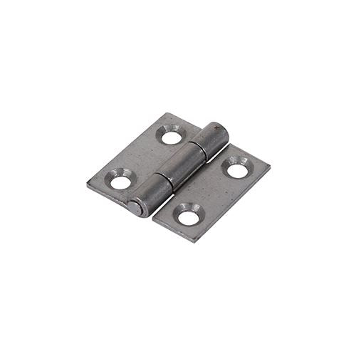 TIMCO Butt Hinge Fixed Pin SELF COL. 25 x 25 Pack 2