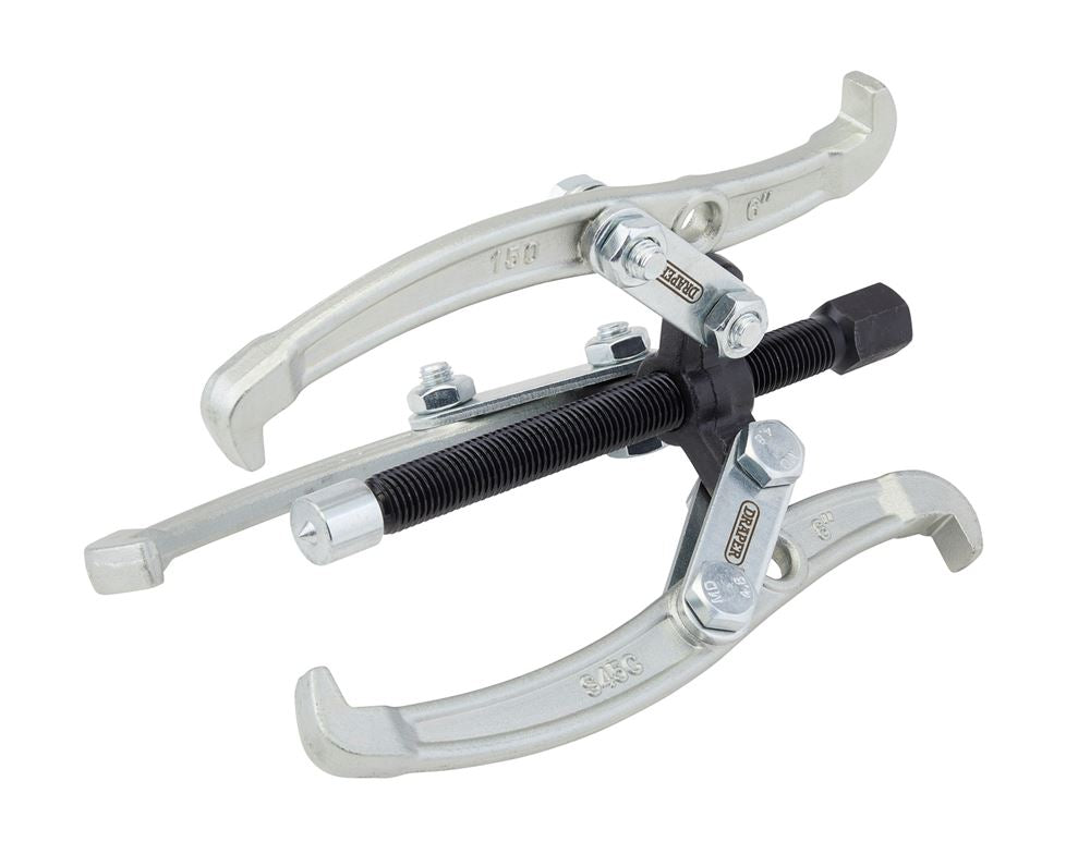 Draper TRIPLE LEG PULLER R120XS150MM 08442 Triple Leg Reversible Puller, 120mm Reach and 150mm Spread