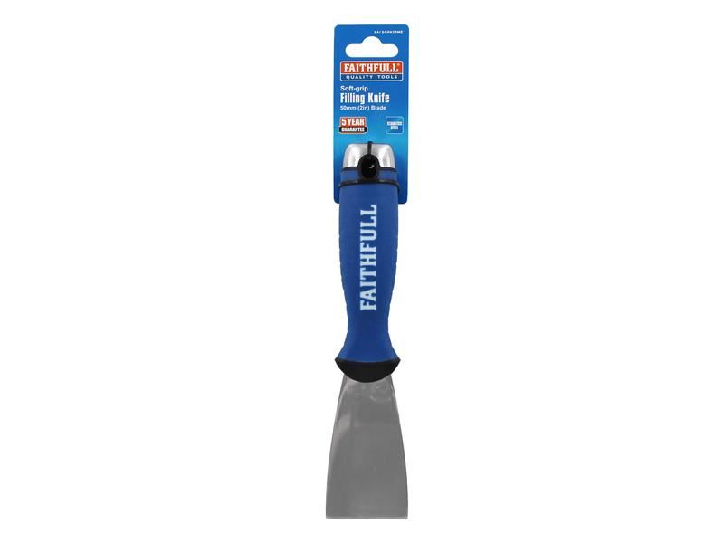 Faithfull FAISGFK50ME Soft Grip Filling Knife 50mm |