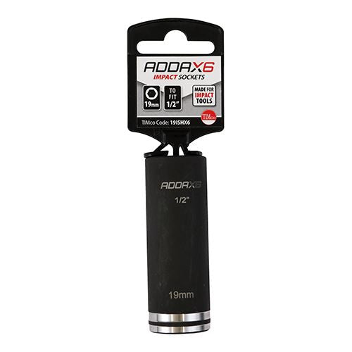 TIMCO X6 Impact Sockets 19 x 78mm Pack 1