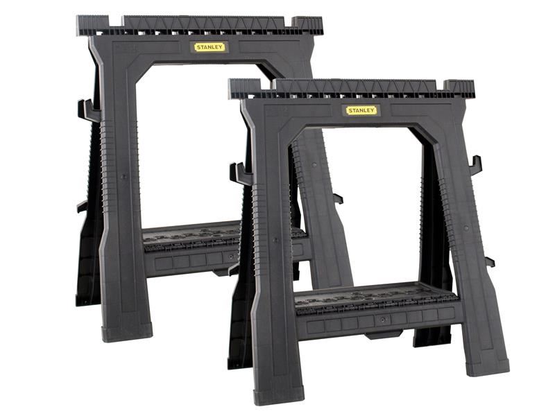 STANLEY� STST1-70713 Folding Sawhorses (Twin Pack)