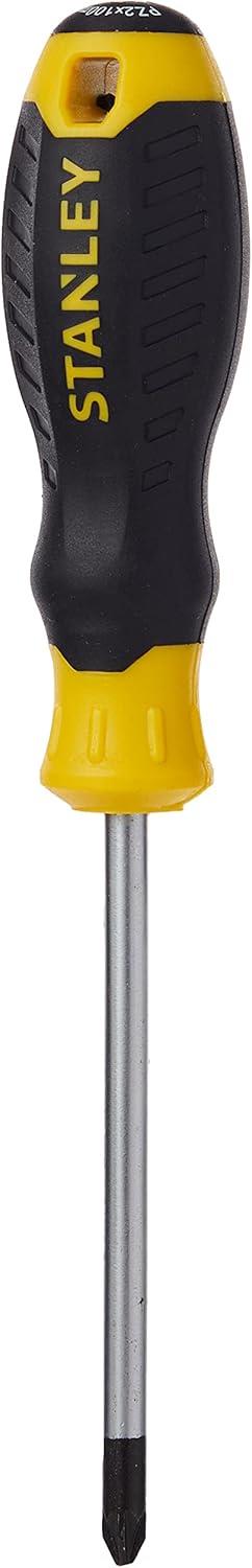 Stanley STHT0-62142 26 Piece Screwdriver Set with Storage Rack Featuring Slotted Phillips Pozidriv and Torx Screwdrivers for Professional and DIY Use
