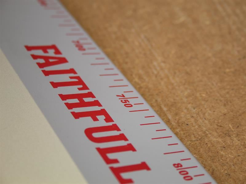 Faithfull FAIFE4 Feather Edge With Scale 1.2m (4ft) |