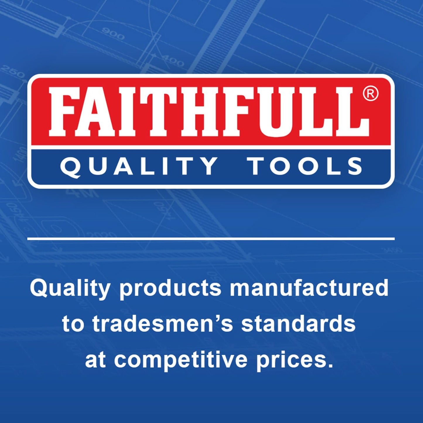 Faithfull 60411379 Club Hammer Fibreglass Handle 1.13kg (2.1/2 lb)