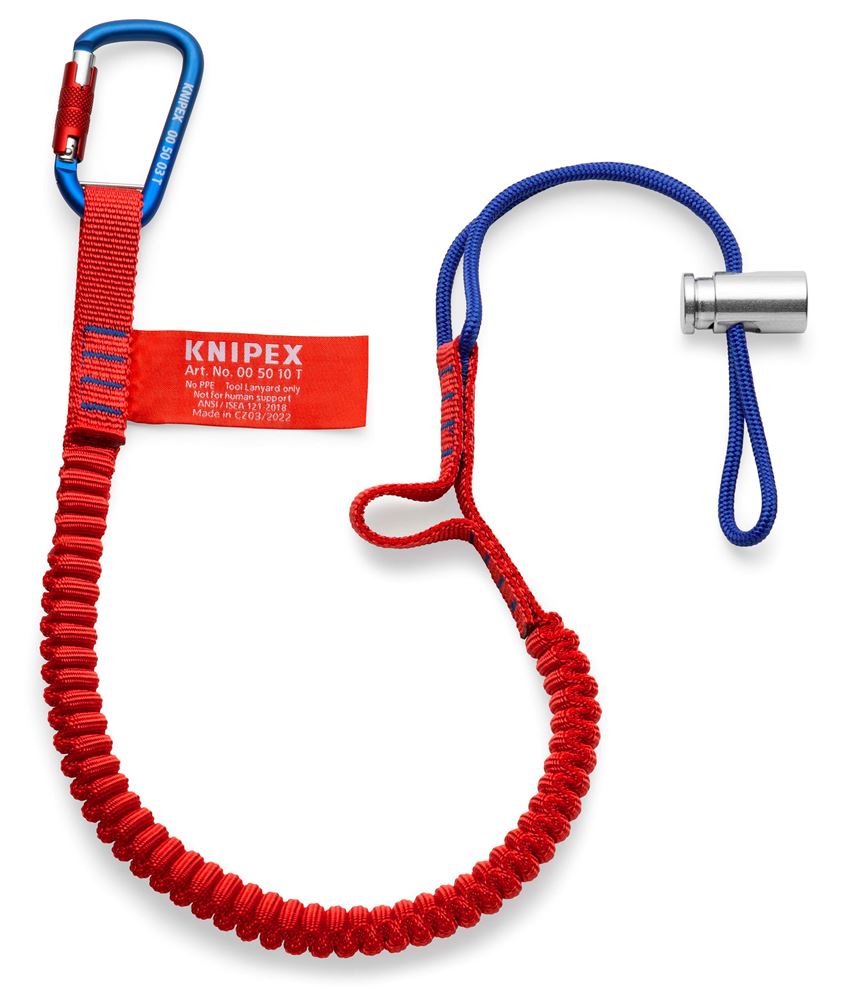 Draper TETHER WITH CARABINER 13163 13163 00 50 12 T BK Lanyard with fixated carabiner