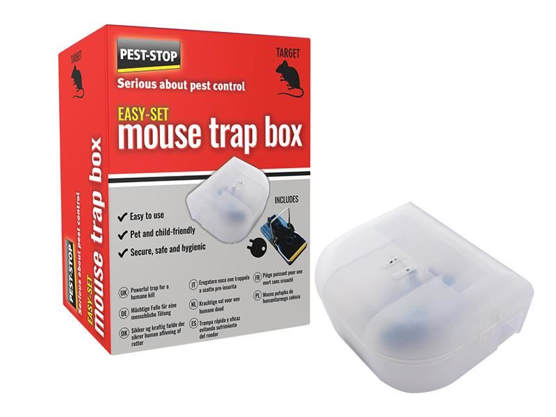 Pest-Stop(PelsisGroup) PSESMTB Easy Set Mouse Trap Box