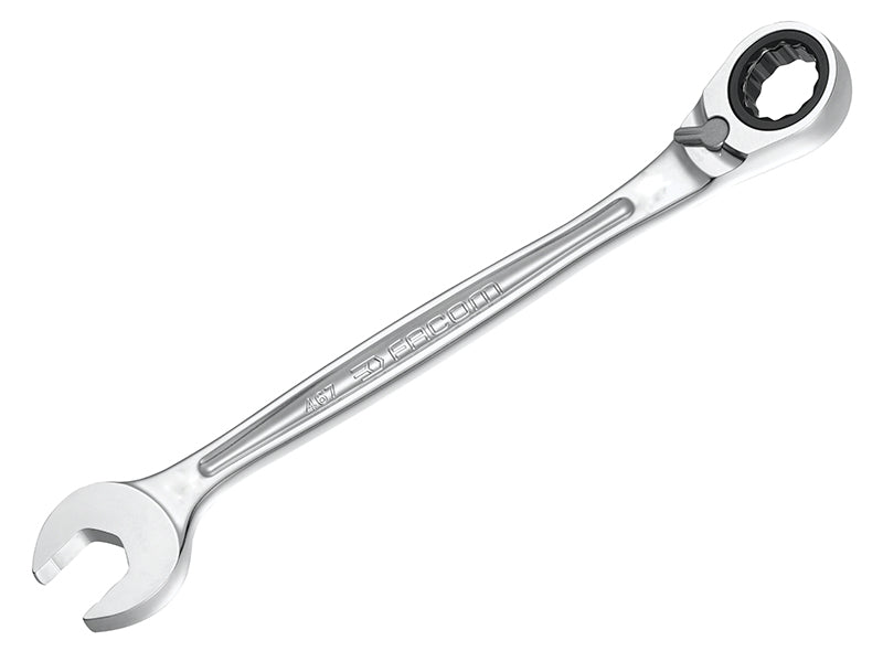 Facom 467B.13 467B.13 Anti Slip Combination Ratcheting Spanner 13mm