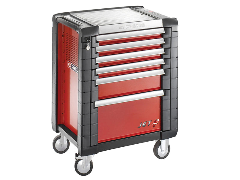 Facom JET.6M3 Jet.6M3 Roller Cabinet 6 Drawer Red