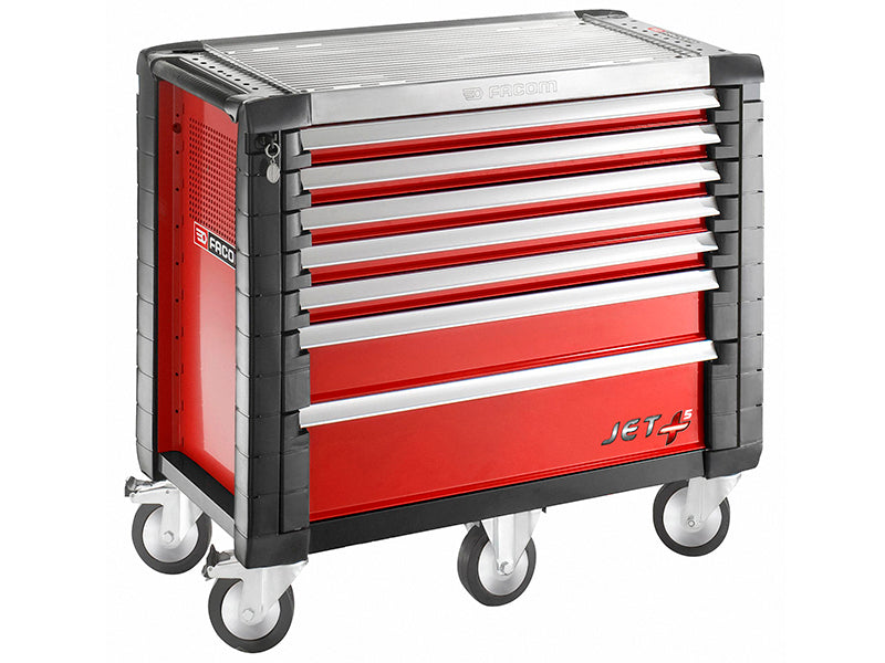 Facom JET.7M5 Jet.7M5 Roller Cabinet 7 Drawer Red