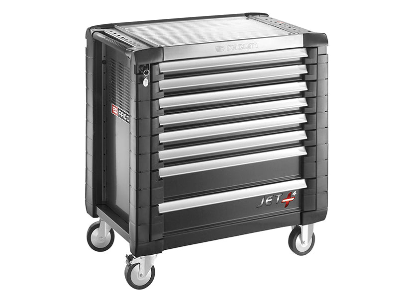 Facom JET.8GM4 Jet.8GM4 Roller Cabinet 8 Drawer Black